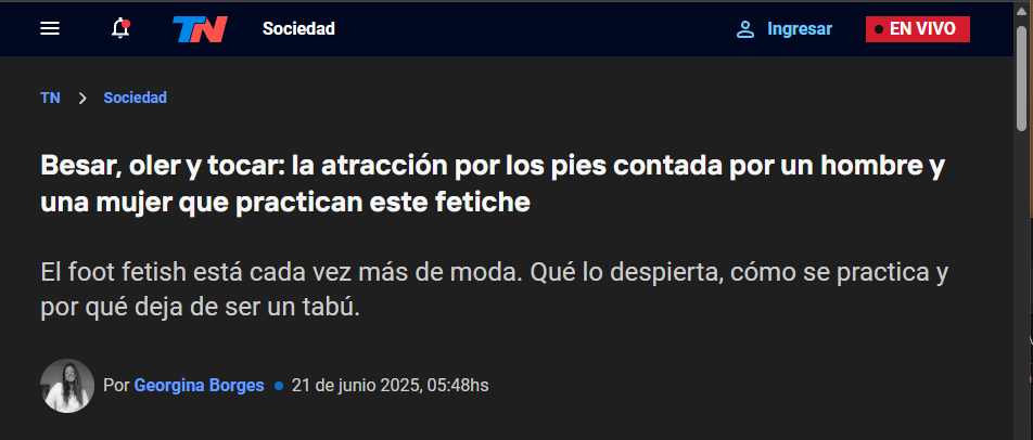 Nota de TN